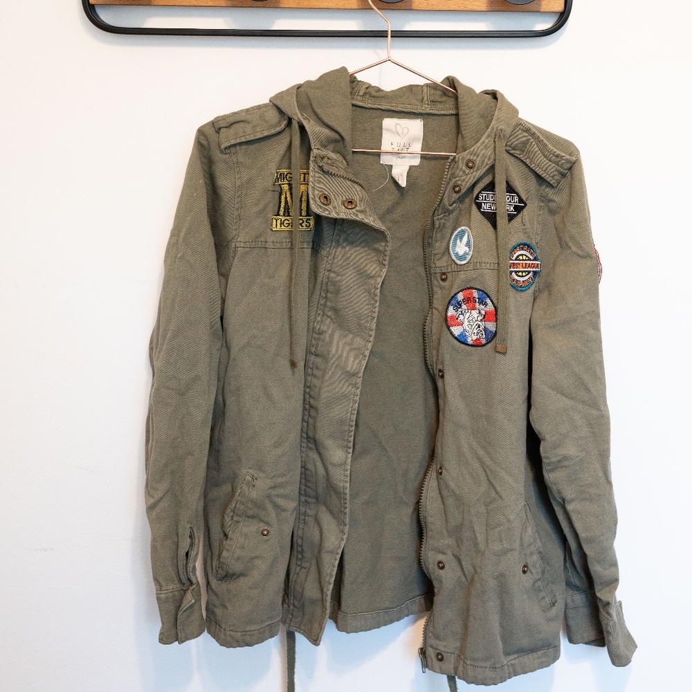 Tilly’s - Olive Utility Girls Jacket